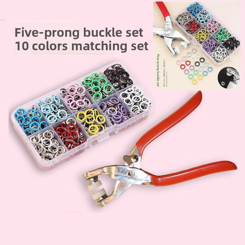 Snap Button Plier - 100 комплектов автоматических плоскогубцев для установки