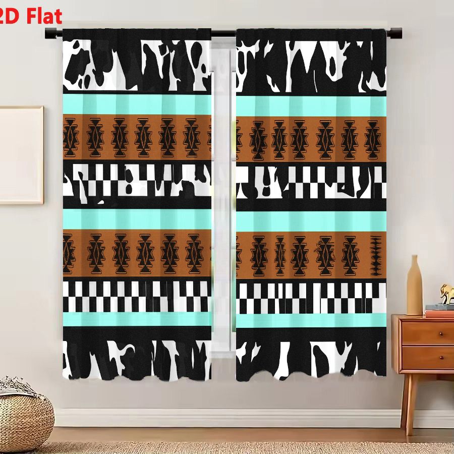 Century Textile & Sewing Supply Online Shopping - 2 шт. штор с 2D-плоским геометрическим