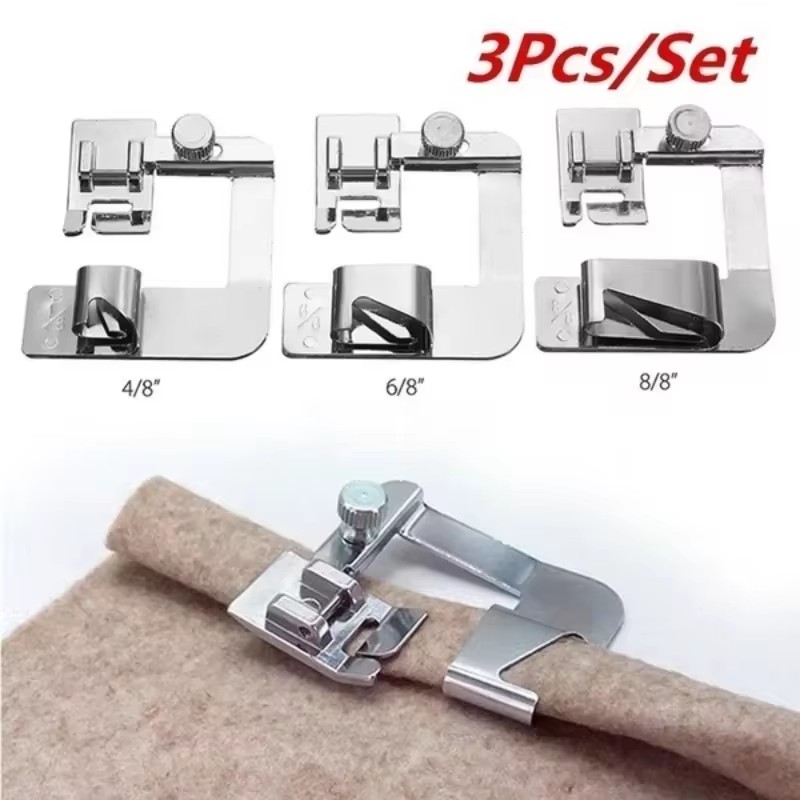 Sewing Gauge Ruler - Набор для подгибки края: 1/3 шт.