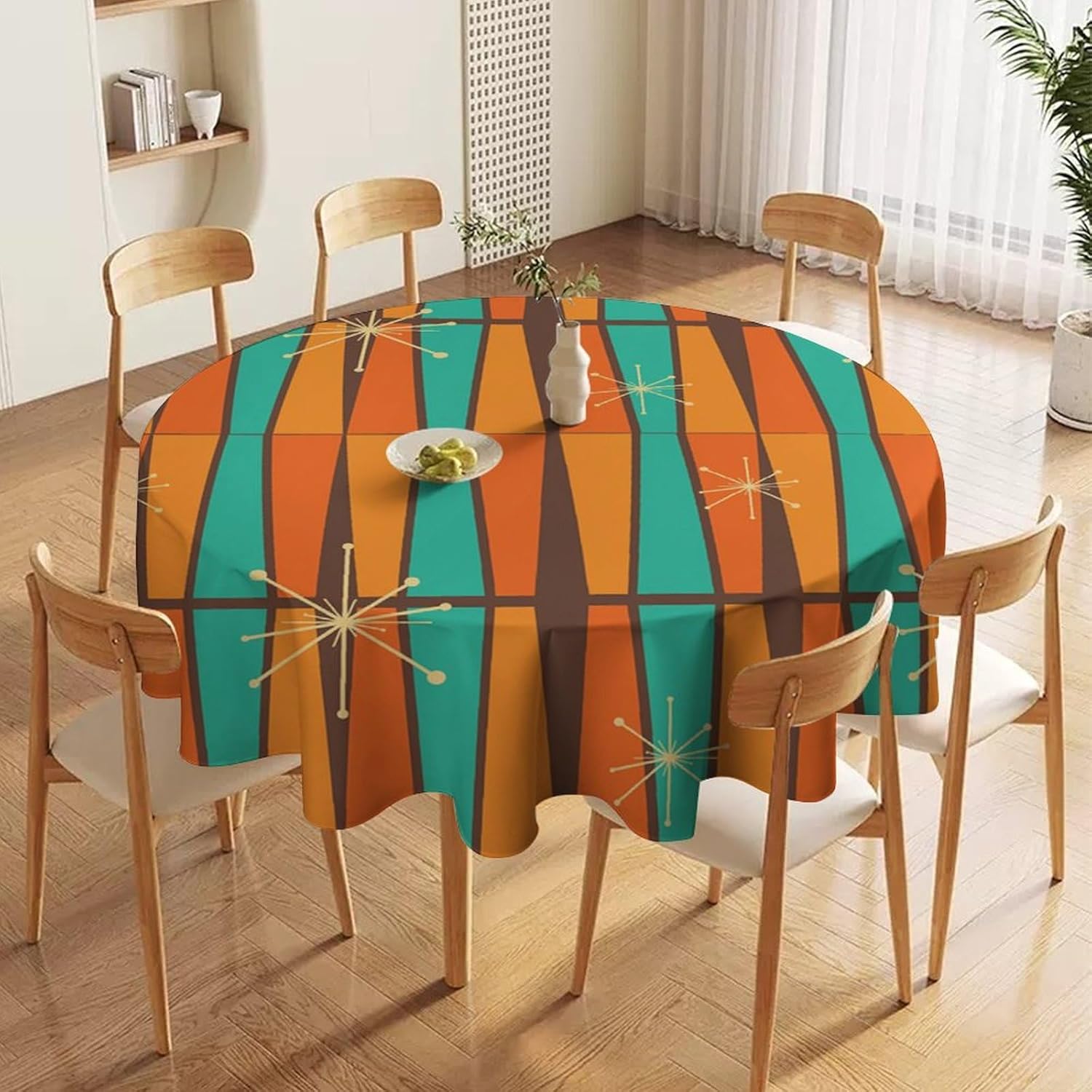 Скатерть круглая в стиле Mid-C – обзор и цена Century Textile & Sewing Supply Online Shopping
