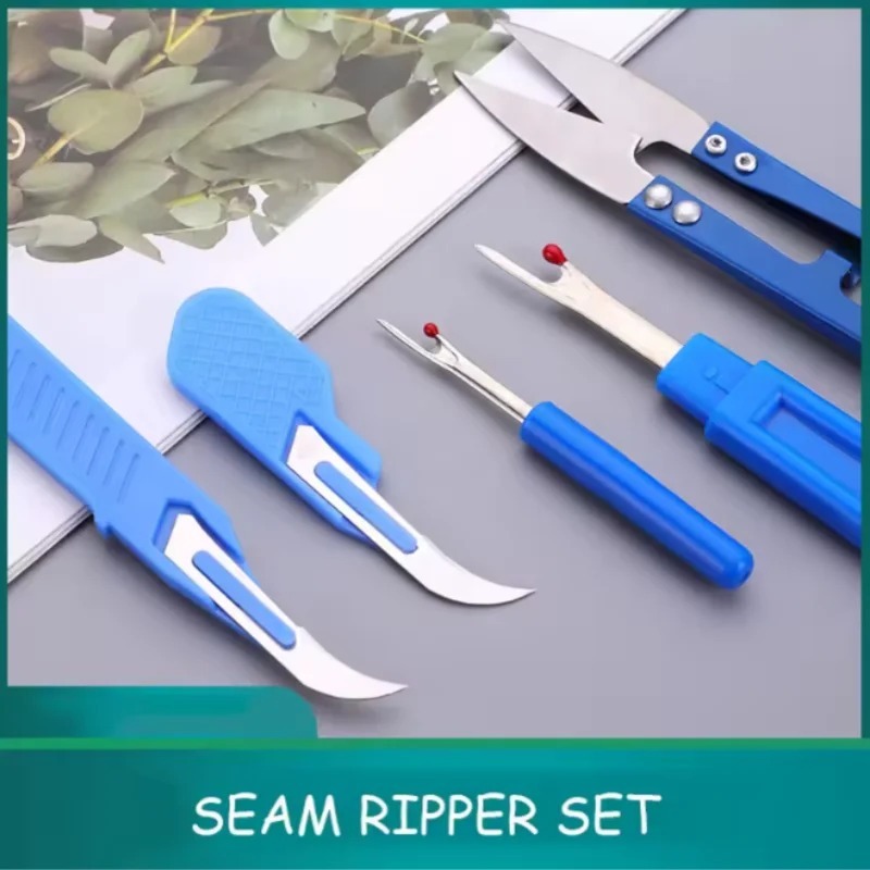 Набор из 5 синих инструментов  – обзор и цена Sewing Kit