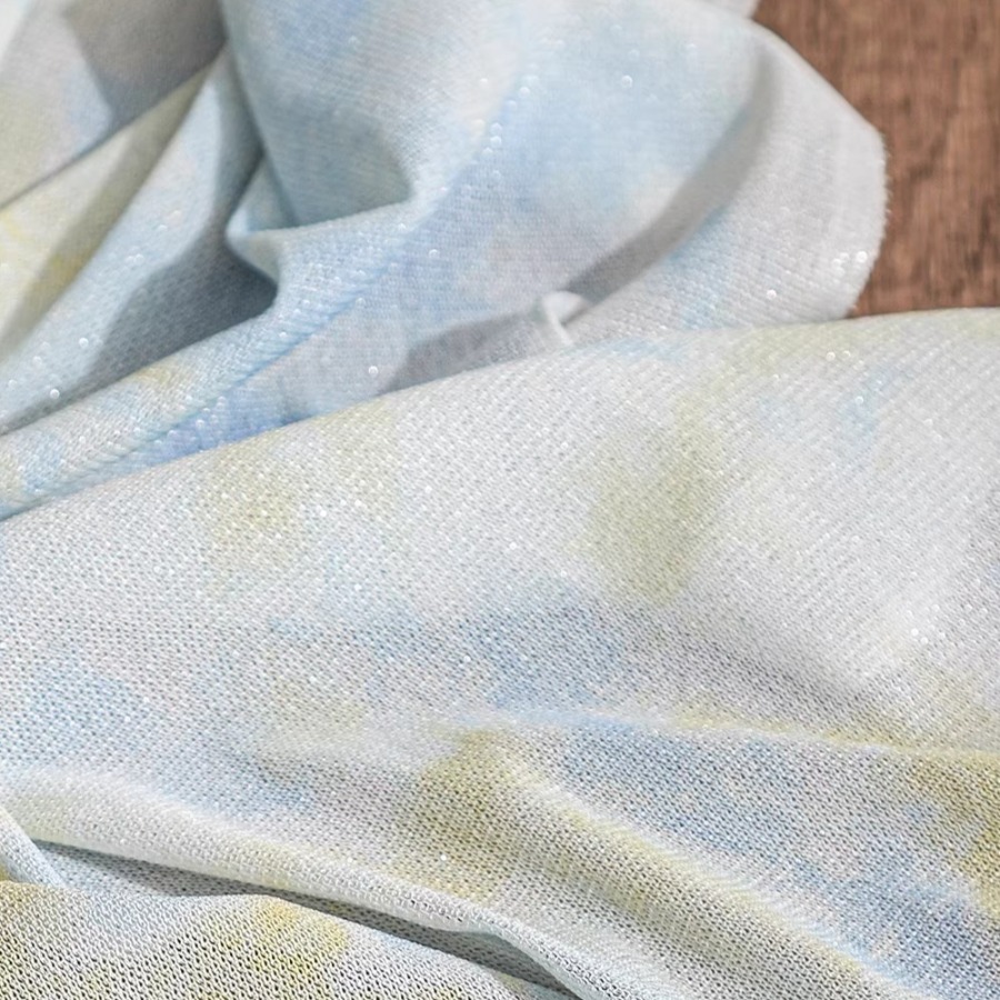 Вязаная ткань Tie Dye Желтый Б – обзор и цена Sewing Tie Dye