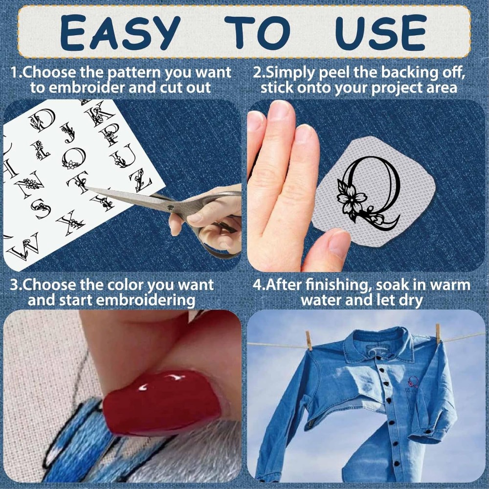 Водорастворимые стабилизаторы  – обзор и цена Sewing Kit