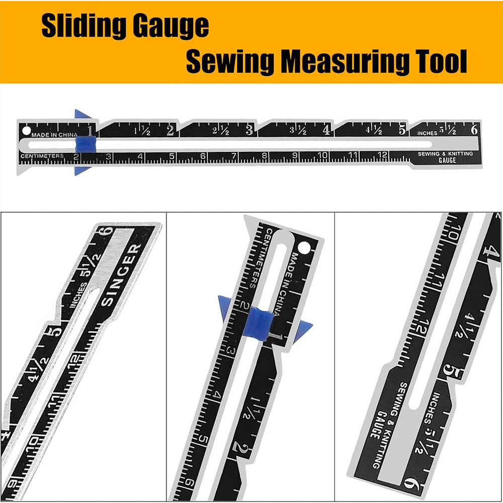 5-в-1 раздвижной измерительный – обзор и цена Sewing Gauge Ruler