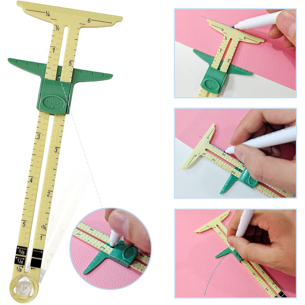 5-в-1 раздвижной измерительный – обзор и цена Sewing Gauge Ruler