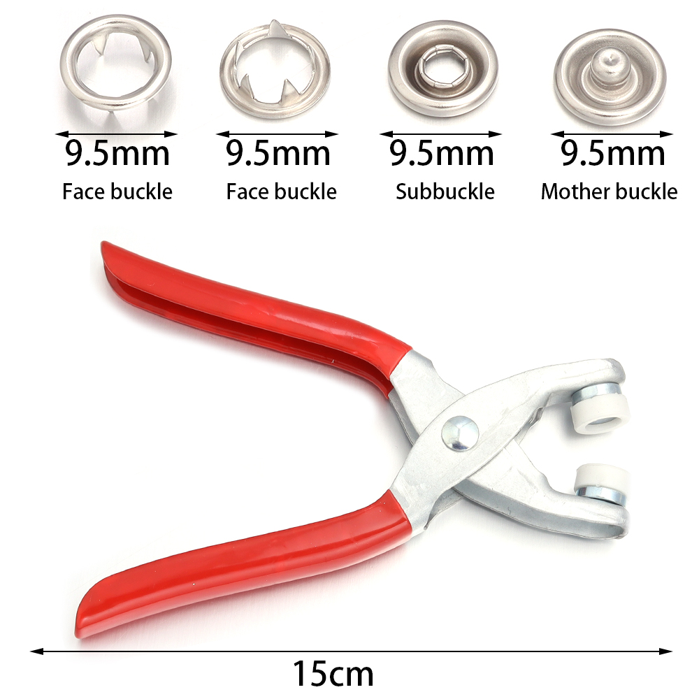 50 наборов металлических кнопо – обзор и цена Snap Button Plier