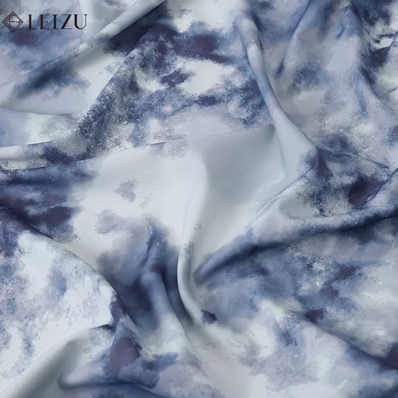 Ткань шифон 30D с принтом в ст – обзор и цена Sewing Tie Dye