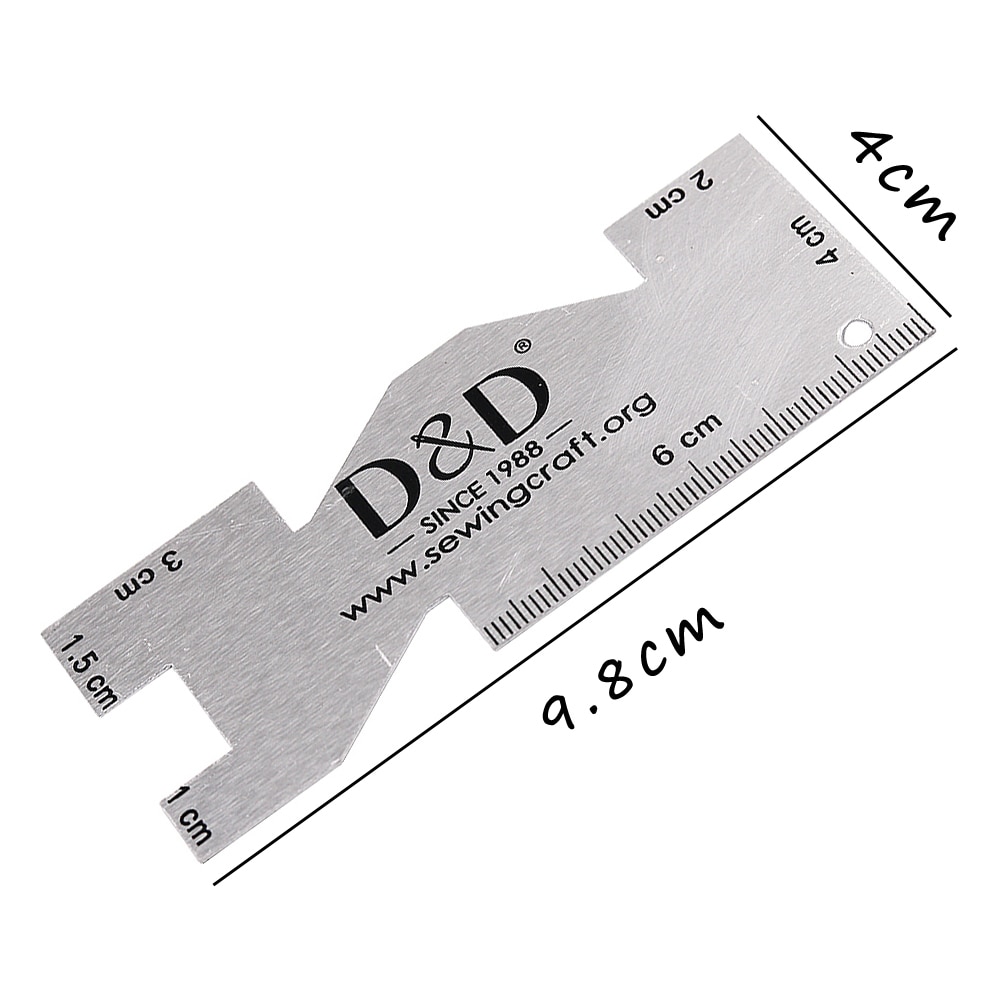 Металлический измерительный пр – обзор и цена Sewing Gauge Ruler