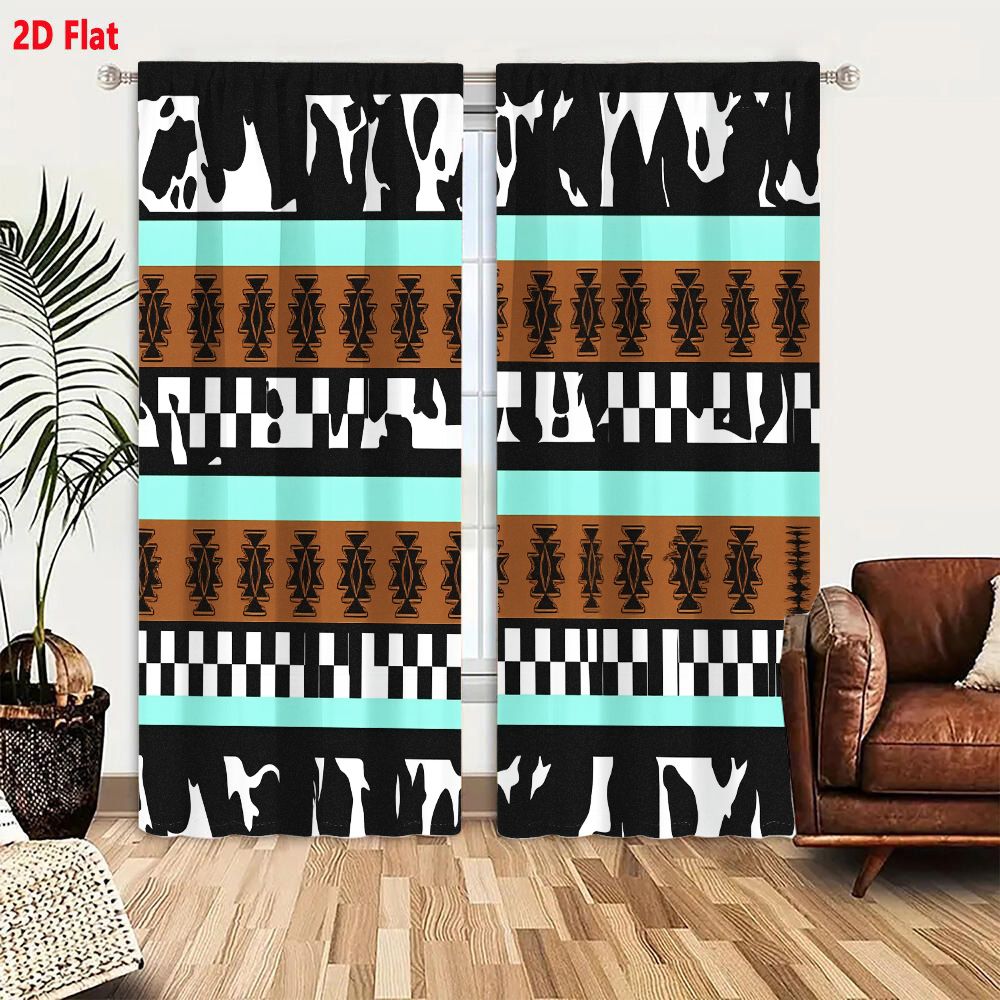2 шт. штор с 2D-плоским геомет – обзор и цена Century Textile & Sewing Supply Online Shopping