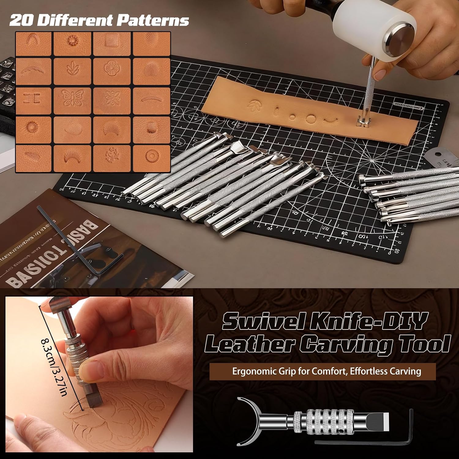 Набор для работы с кожей, инст – обзор и цена Sewing Kit